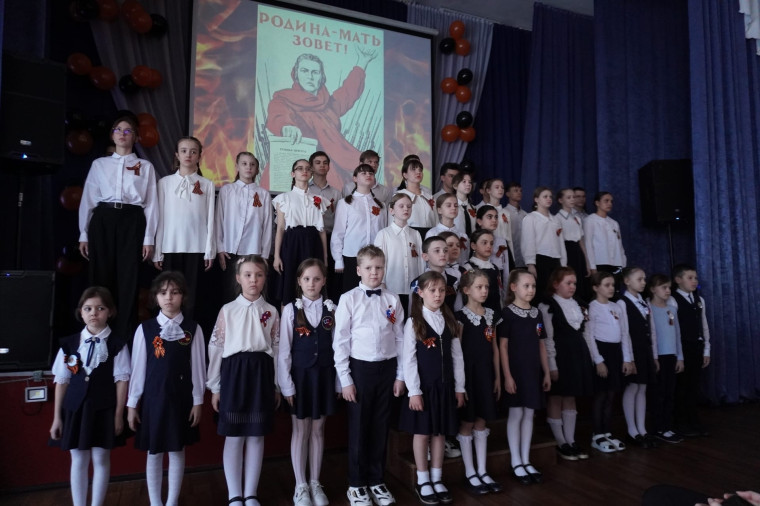 Концерт, посвященный Дню победы.