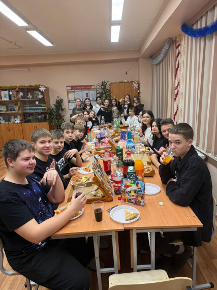 Чаепитие к Новому году.