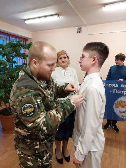 Встреча с бойцом СВО.